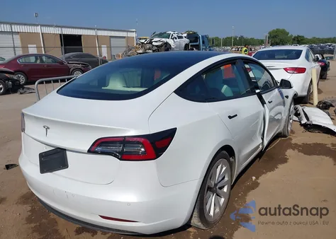 2021 Tesla Model 3 Standard Range Plus Rear-Wheel Drive from USA, damaged, VIN 5YJ3E1EA5MF851319